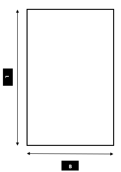 Cadre plexi blanc